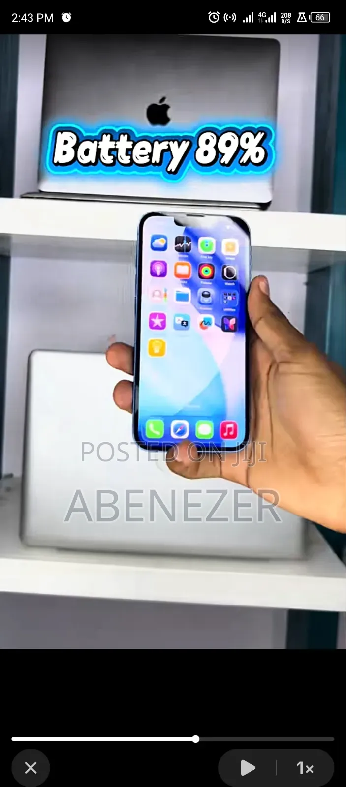 New Apple iPhone 13 128 GB Blue