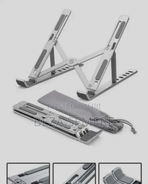 Premium Minimalist Laptop Mount – Sleek Alloy Body for Macbooks