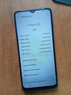 Samsung Galaxy A02 32 GB Blue