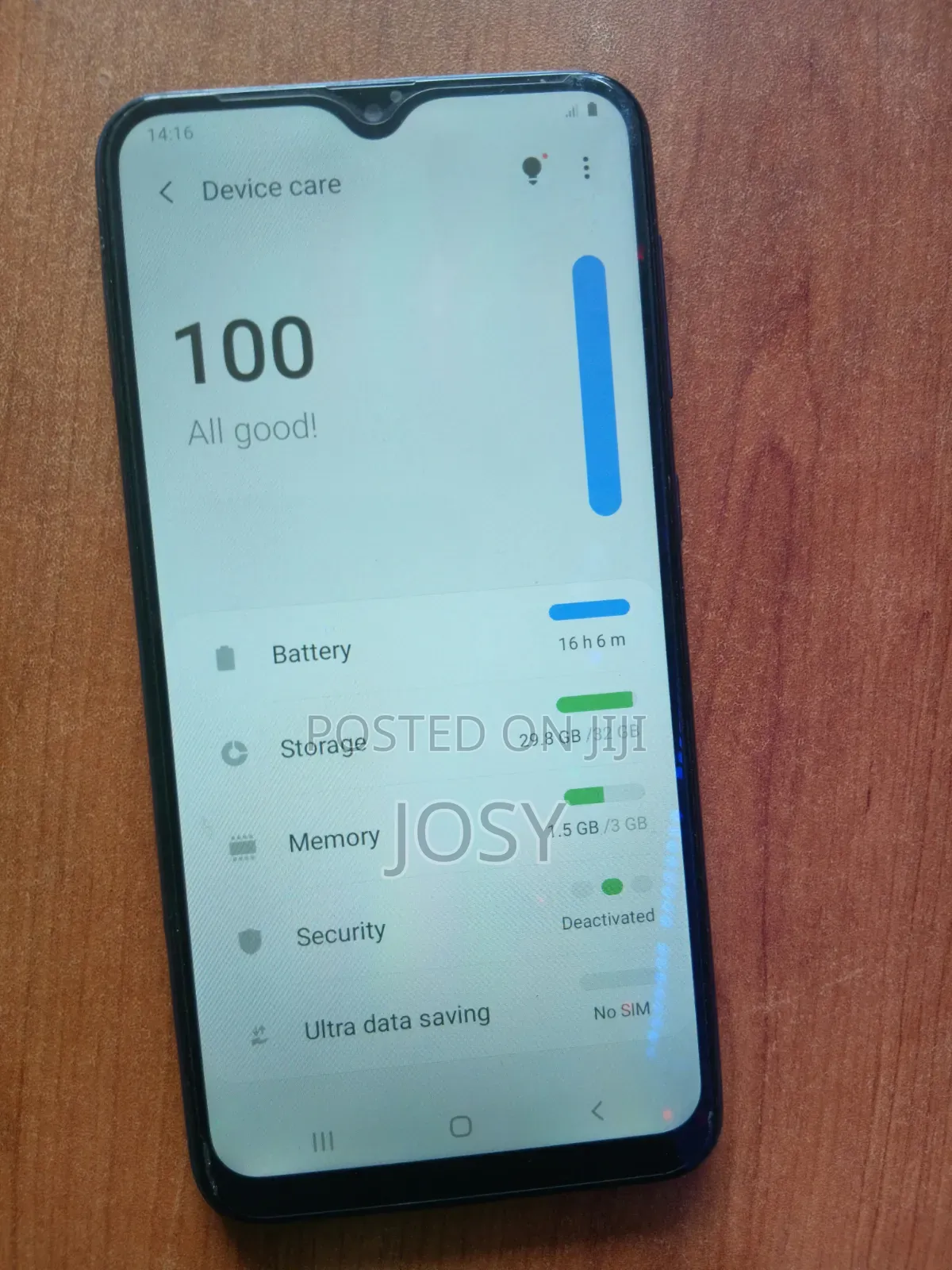 Samsung Galaxy M10 32 GB Blue