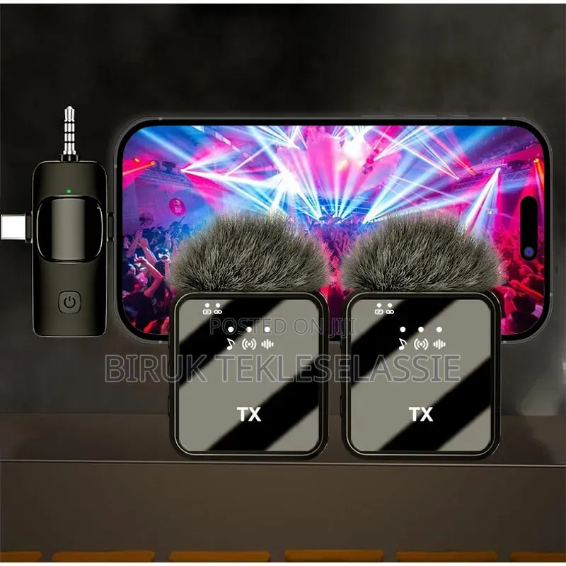 2 in 1 Wireless Microphone Mic F15-2