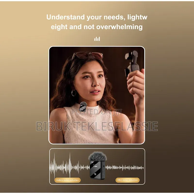2 in 1 Wireless Microphone Mic F15-2