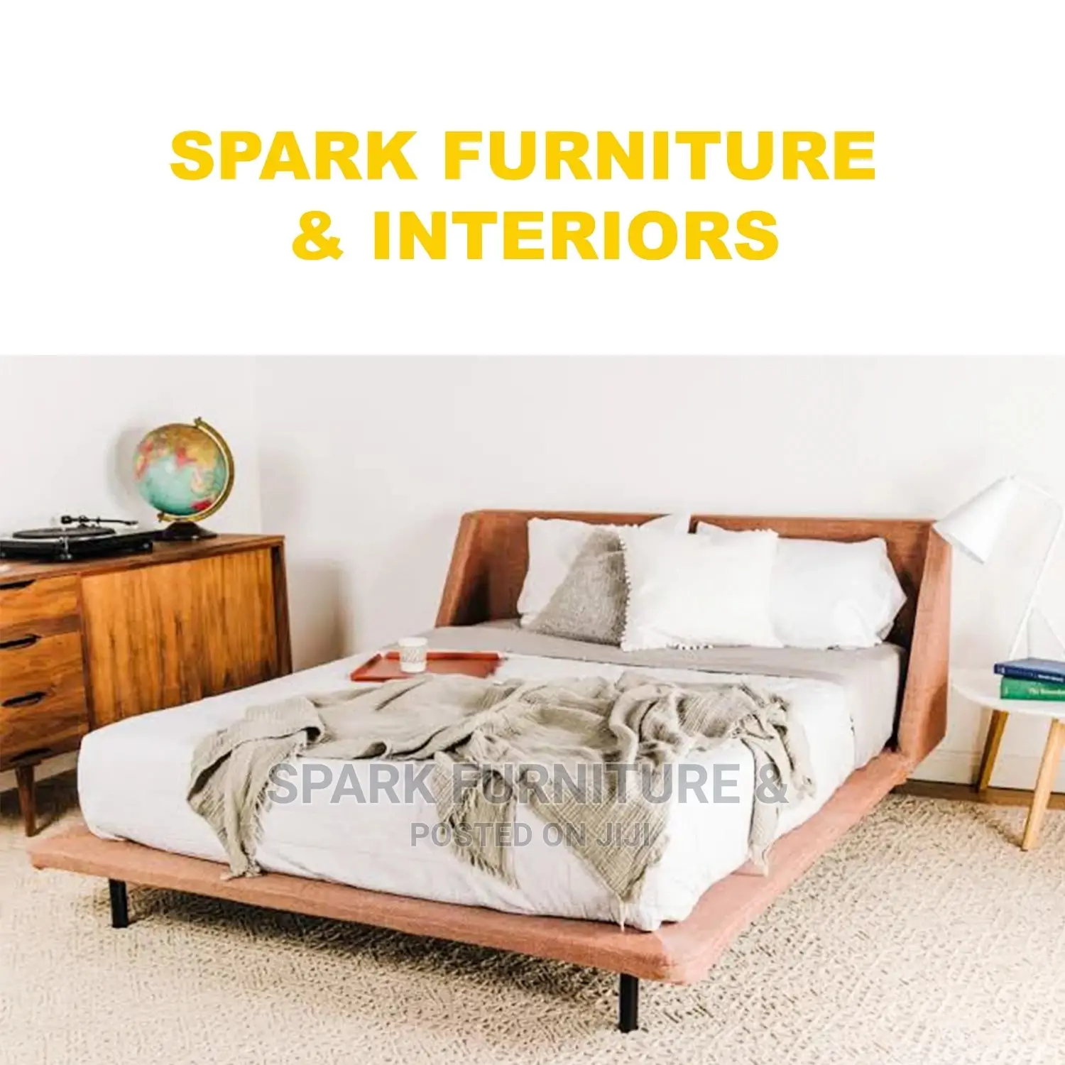 Bed B- 001 With 2 Night Stand