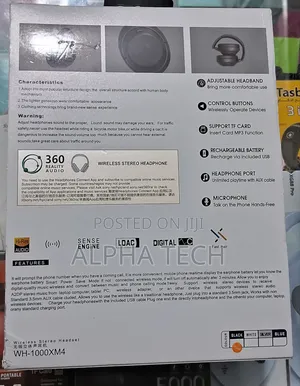 Sony Wh-1000xm4 Wireless Bluetooth Headphones