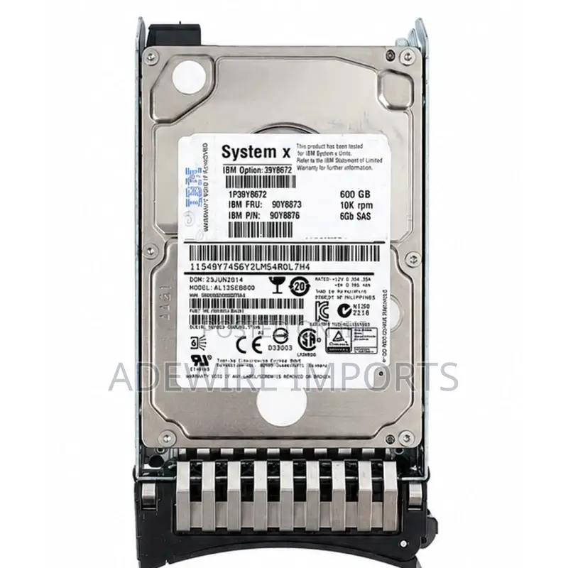Serever Sas 2.5" 600gb With Vat
