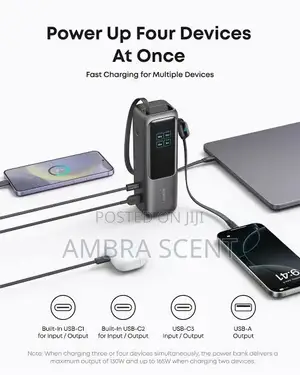 Anker Power Bank 25000mah 165w – Ultra-Fast Laptop Charger
