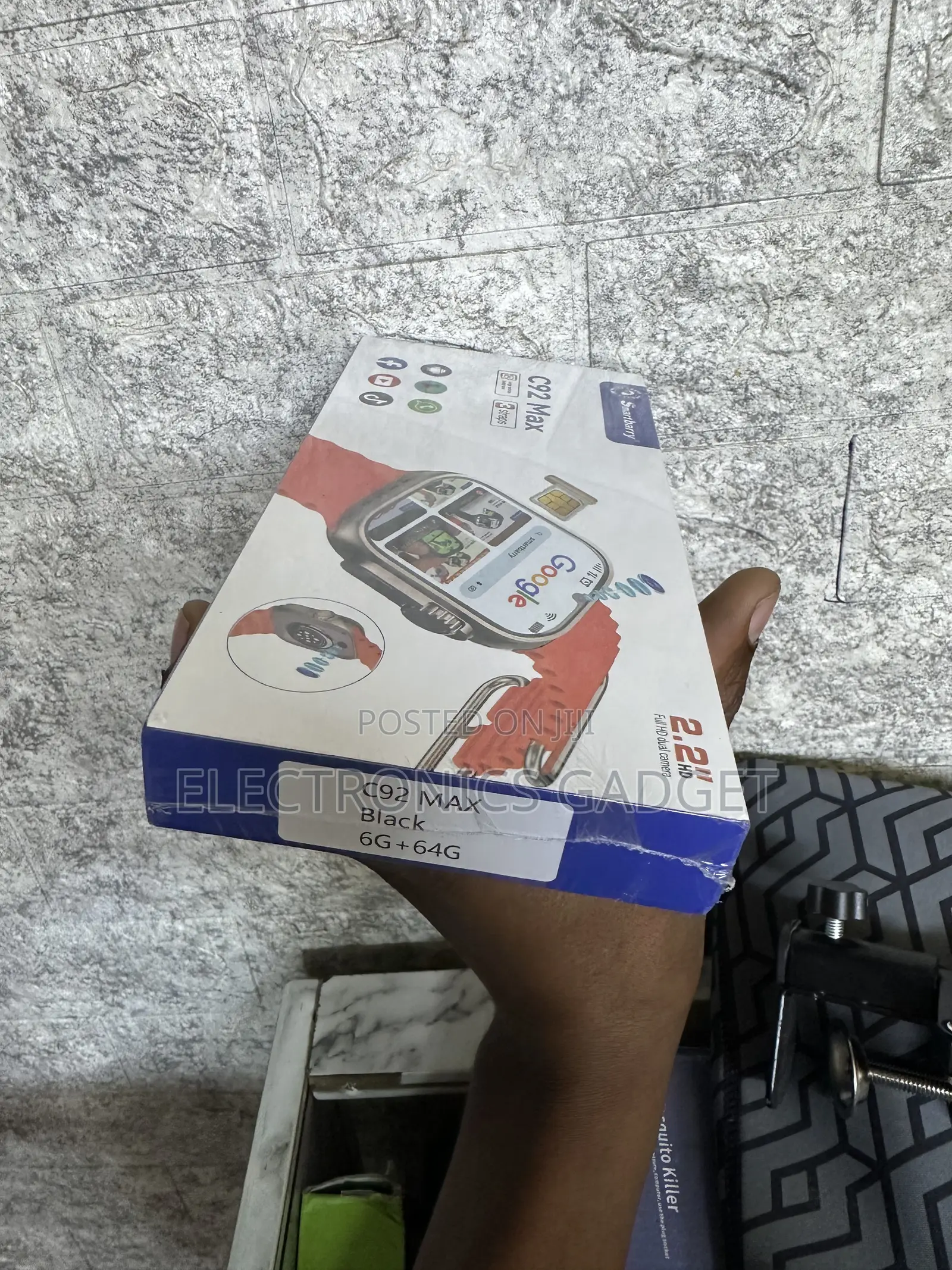 Smart Watch ሲም የሚቀበል