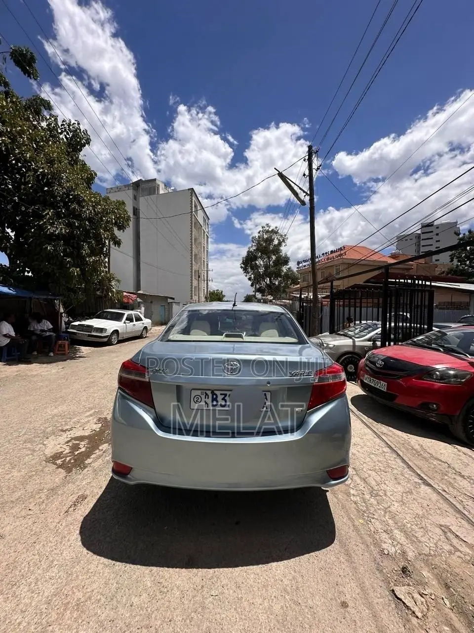 Toyota Yaris 2014 Blue