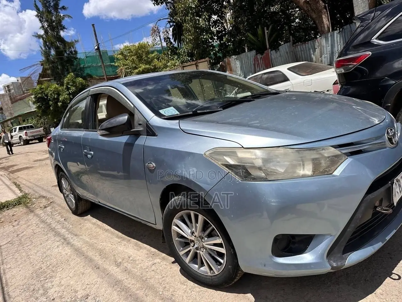 Toyota Yaris 2014 Blue