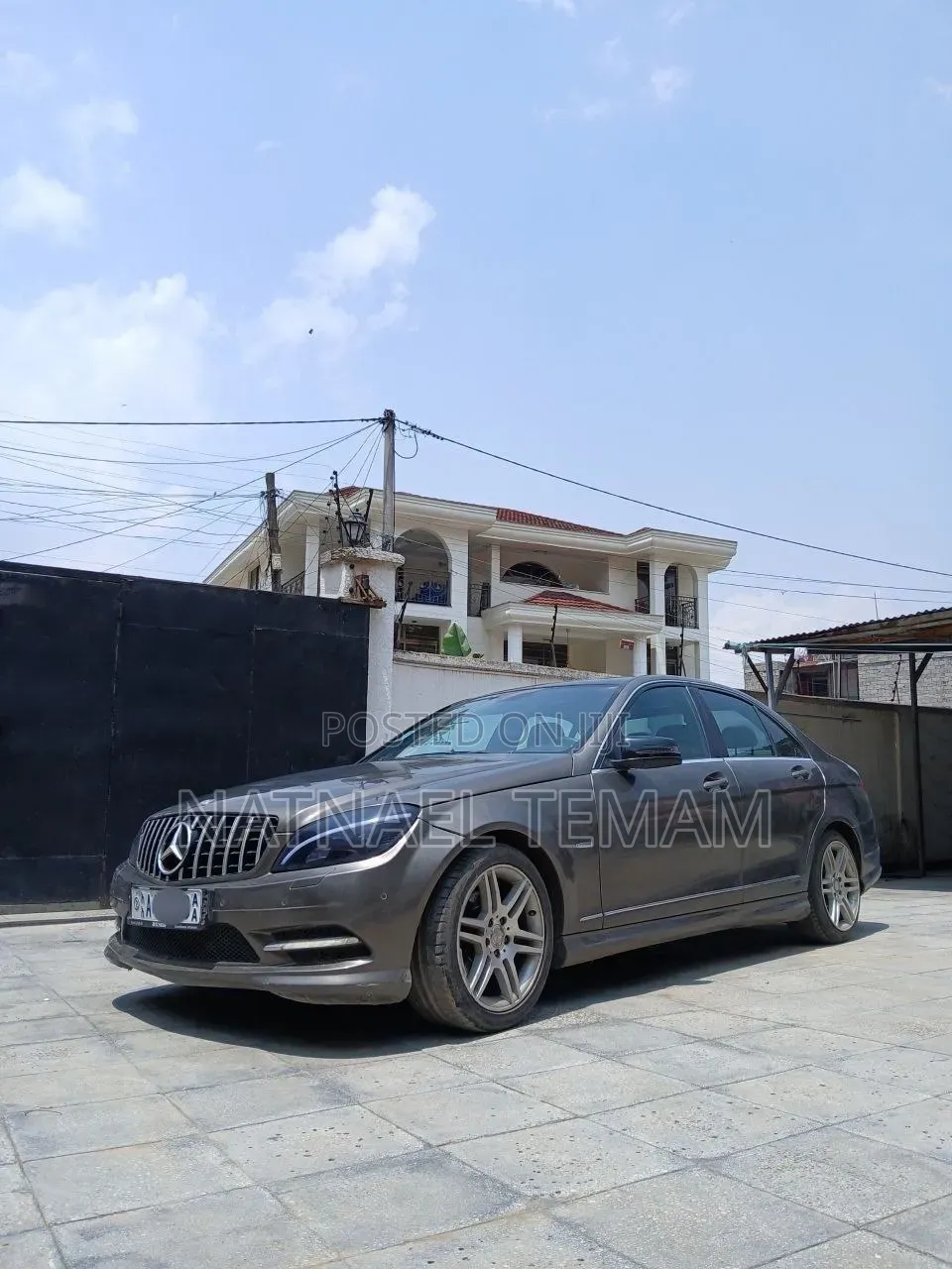 Mercedes-Benz C180 2010 Black