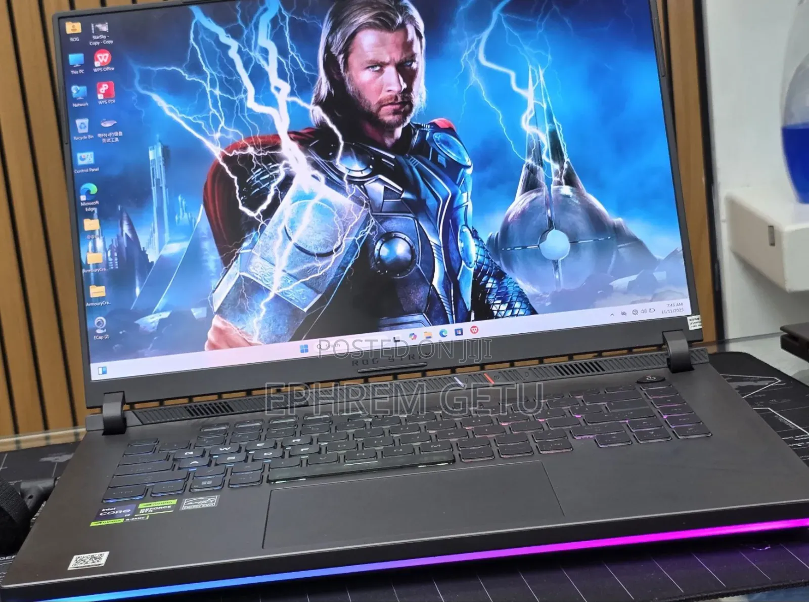 New Laptop Asus ROG Strix G16 G614 16GB Intel Core i9 SSD 1T