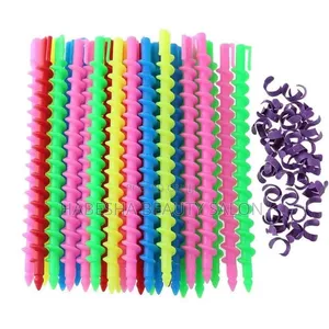 Plastics Hair Curler (የለምንም ሙቀት ፀጉርን ከርል ላማረግ የሚረዳ )