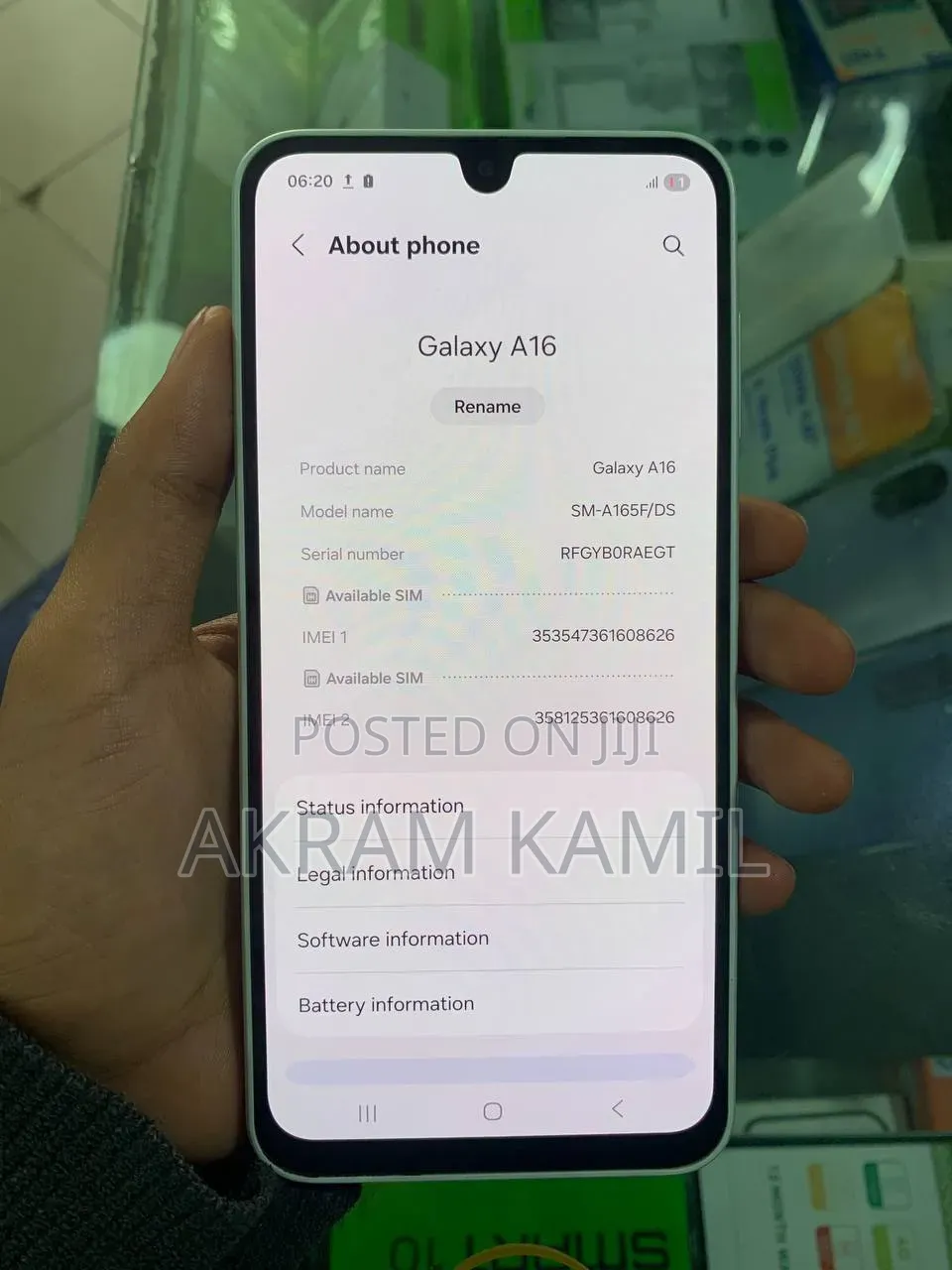 Samsung Galaxy A16 128 GB Silver