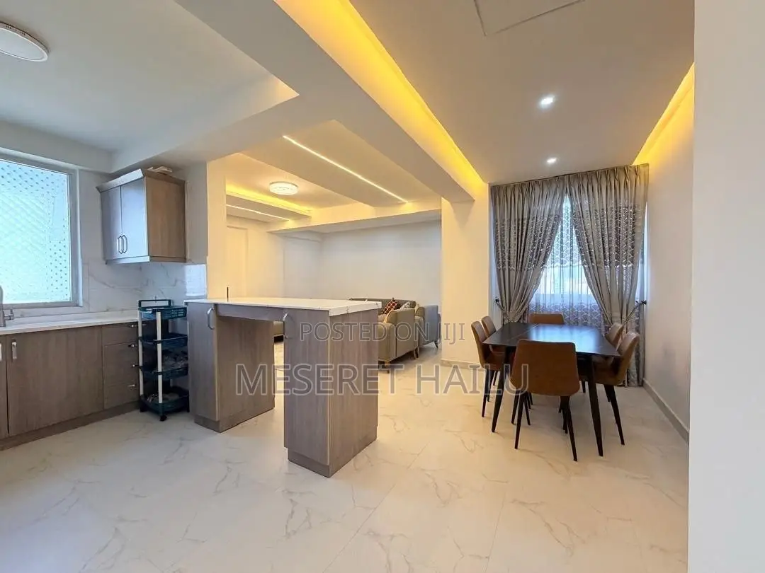 Furnished 3bdrm Apartment in 22, Bole for rent