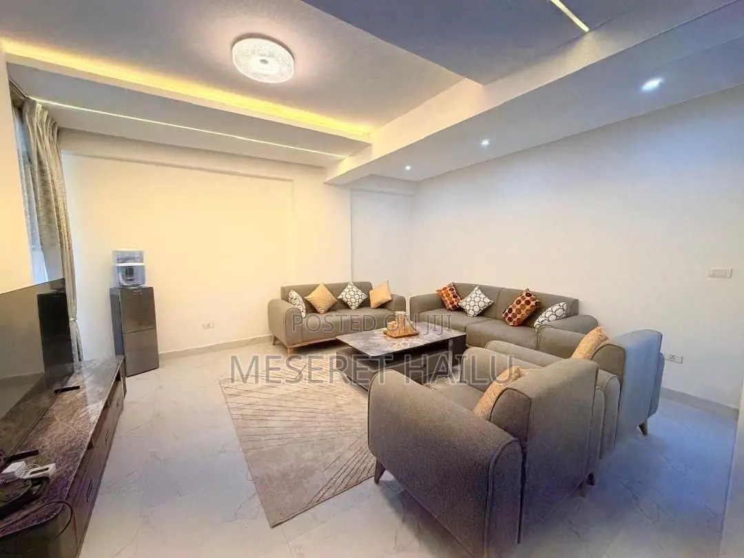 Furnished 3bdrm Apartment in 22, Bole for rent