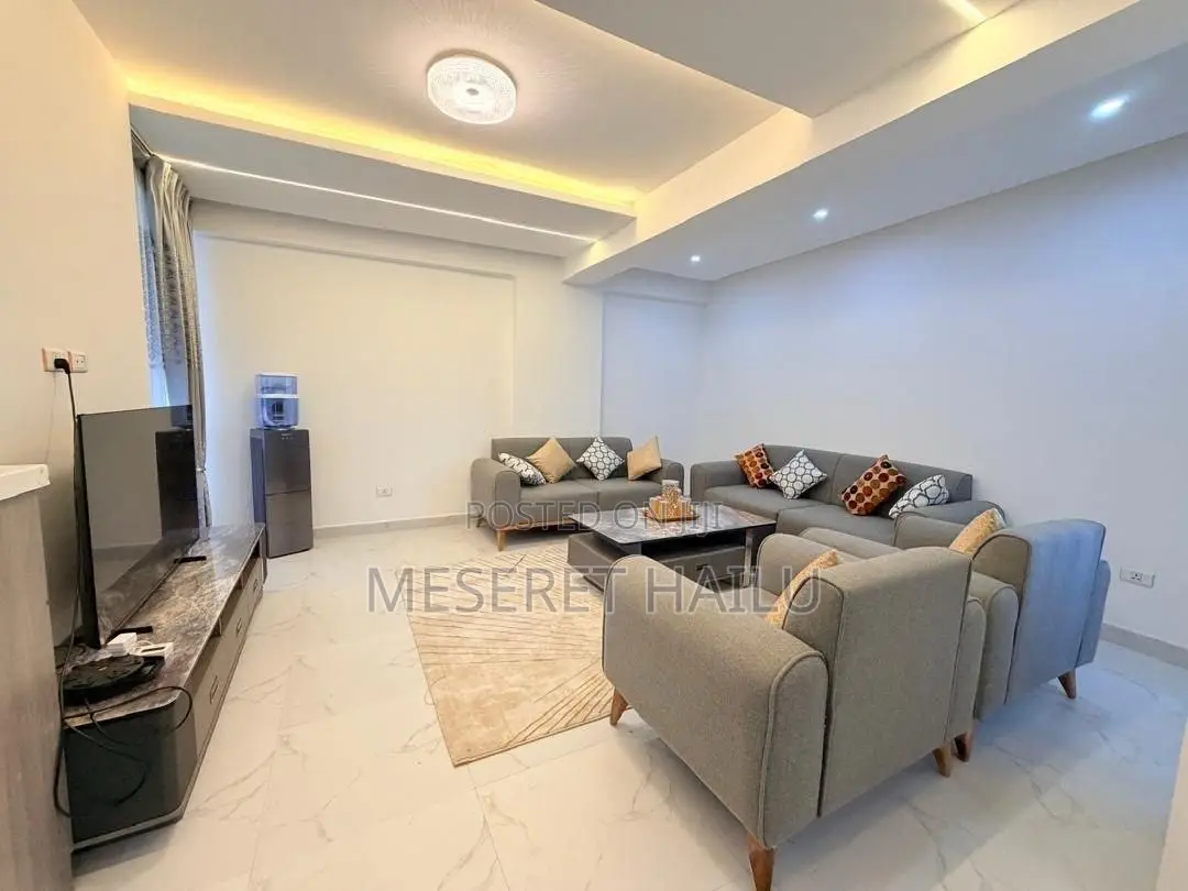 Furnished 3bdrm Apartment in 22, Bole for rent