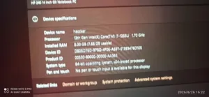 Laptop HP 240 G9 8GB Intel Core i7 SSD 1T