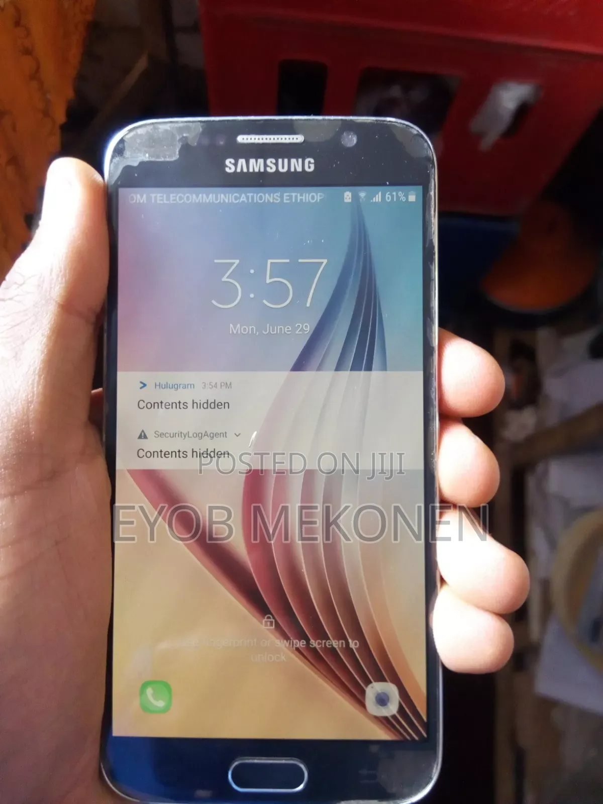 New Samsung Galaxy S6 64 GB Gray
