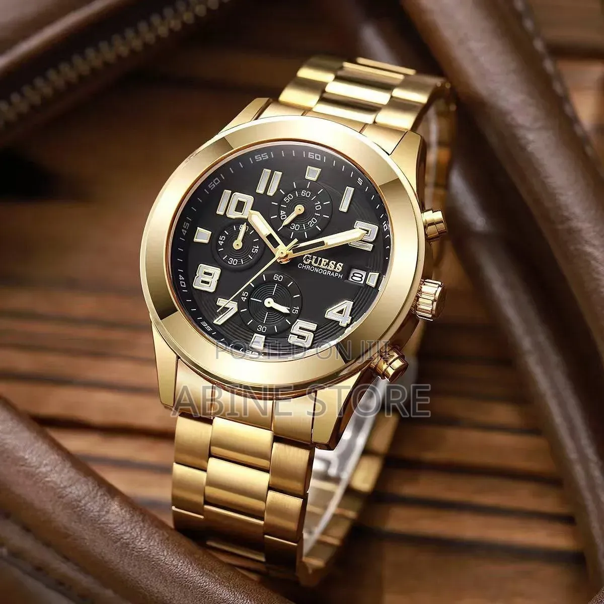 Guess Men's Watch - Gold Tone