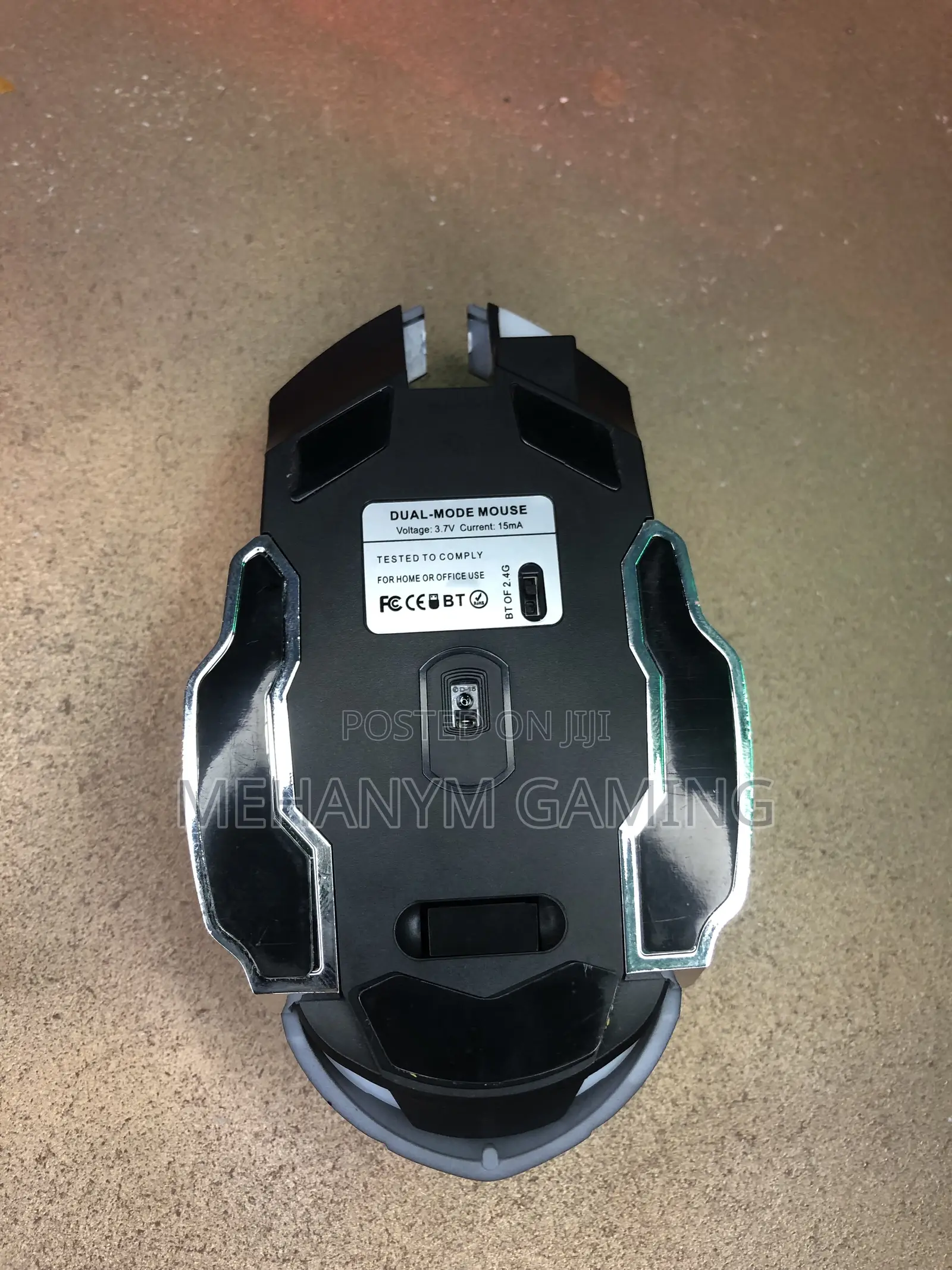 Wireless Gaming Mouse - Silent Click- RGB Lights
