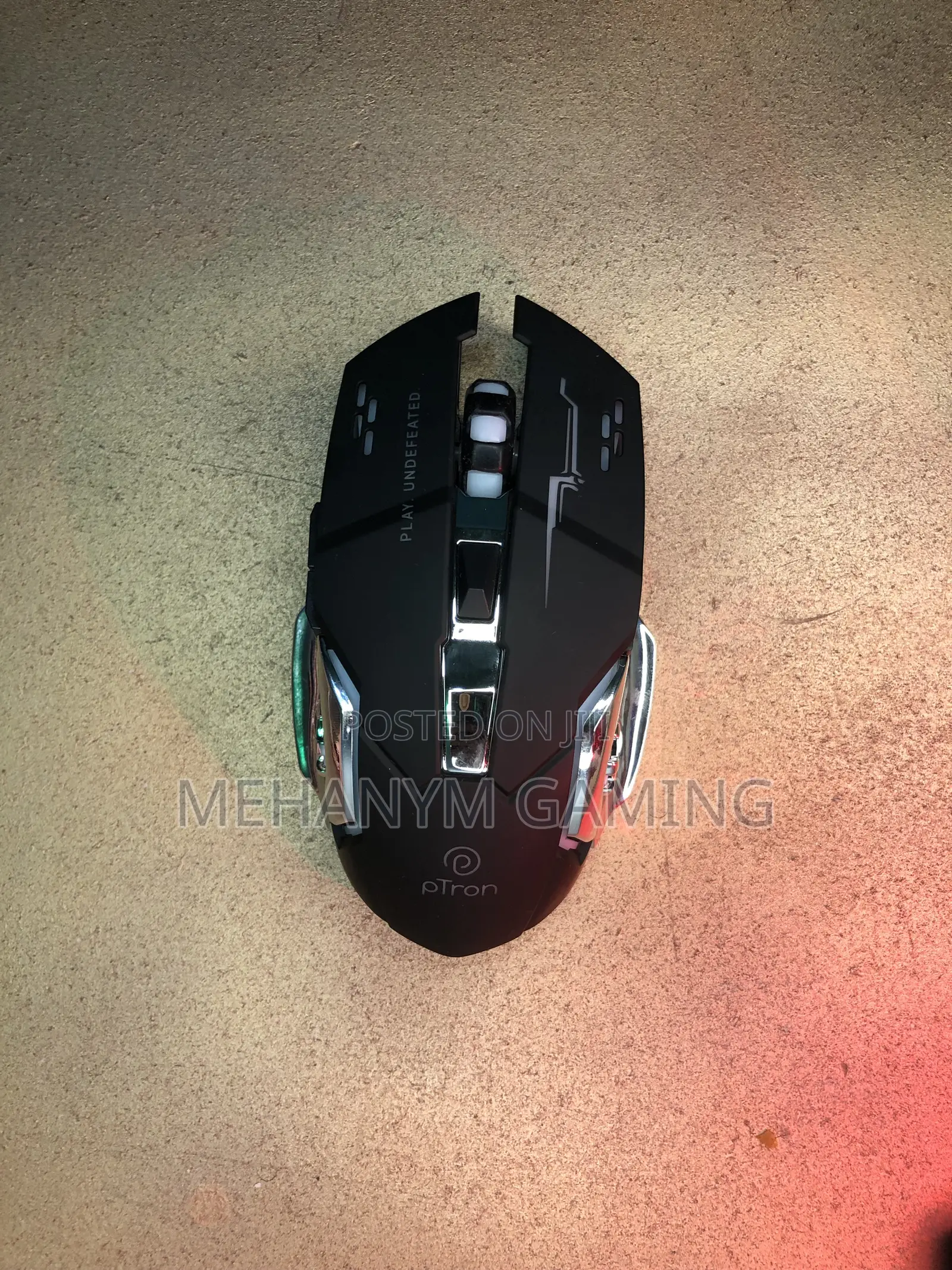 Wireless Gaming Mouse - Silent Click- RGB Lights