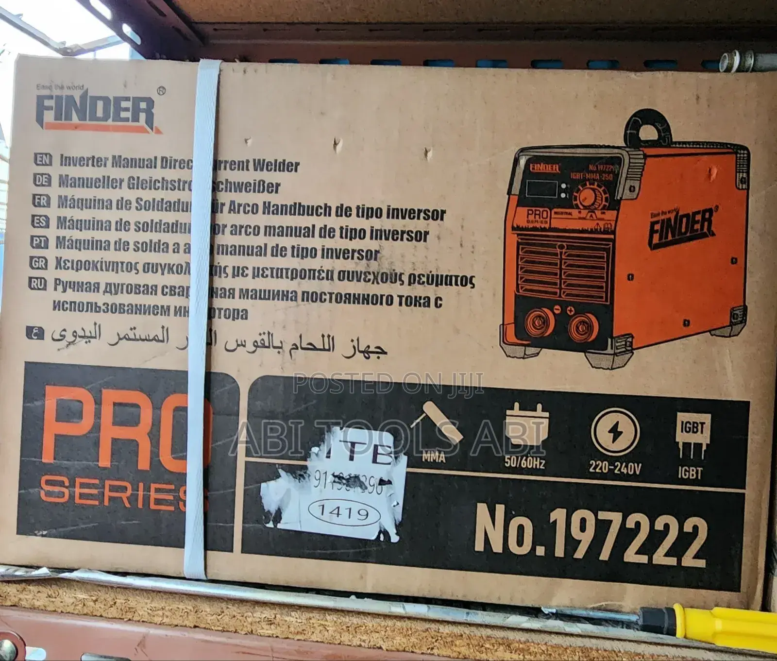 Finder 250a Welding