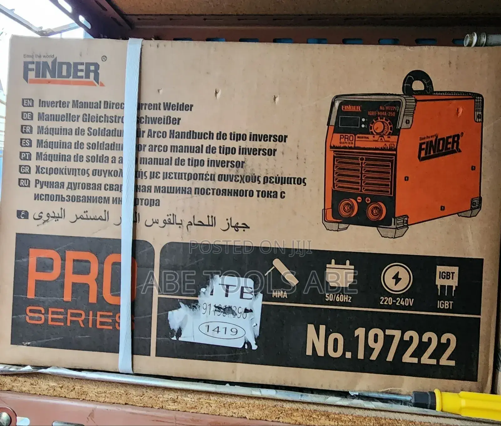 Finder 250a Welding