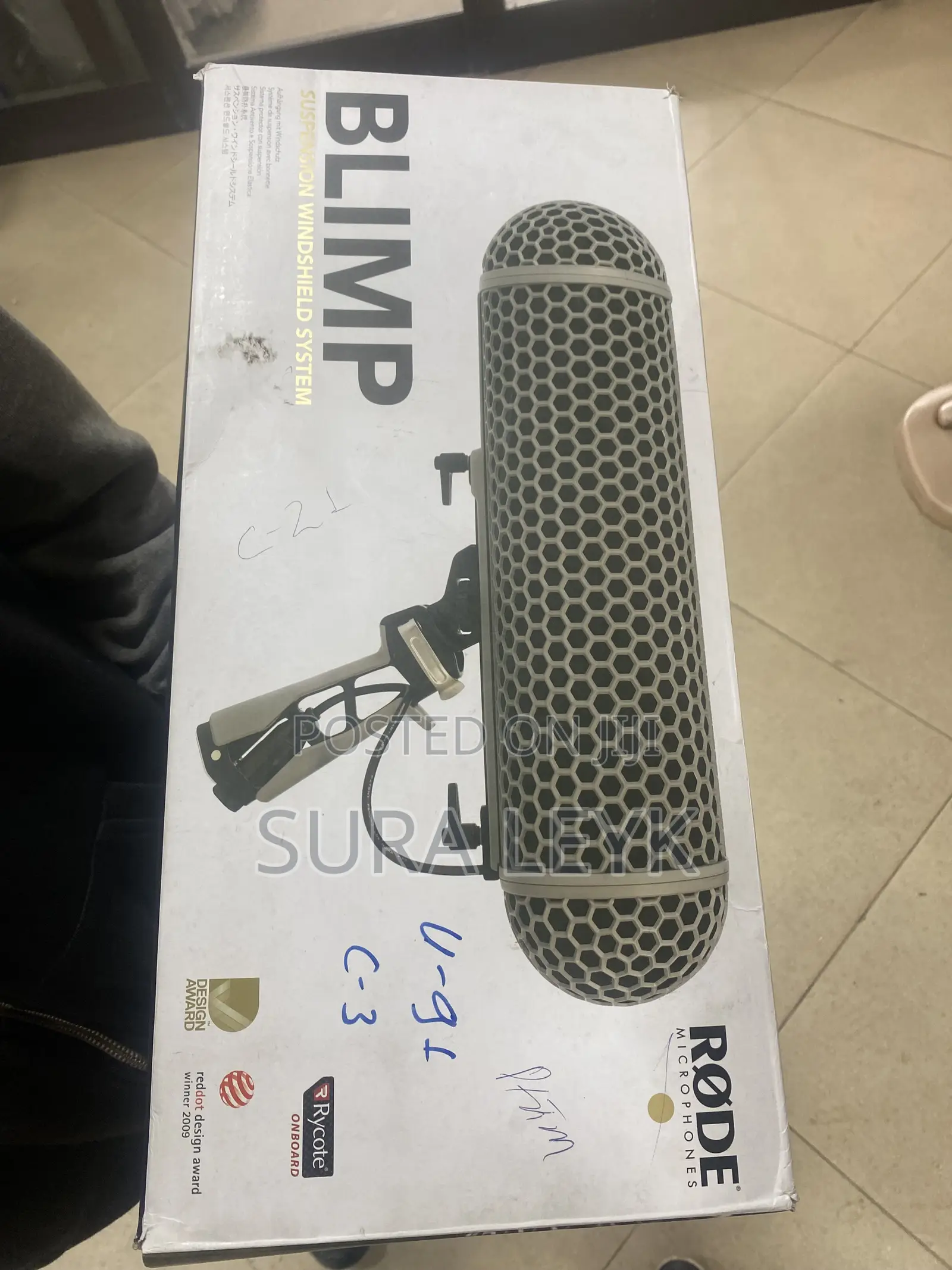 Røde Blimp Suspendionwindshield System