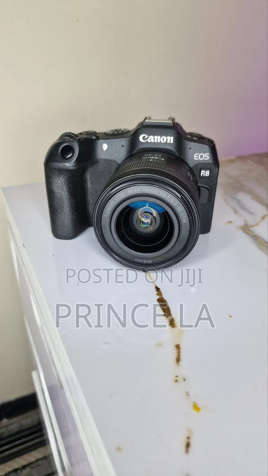 Canon Eos R8 With 24-50 Mm Lens and 2 Extra Battery