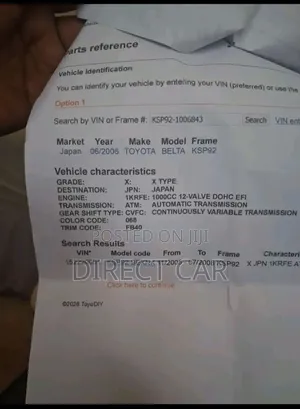Toyota Yaris 2007 Silver