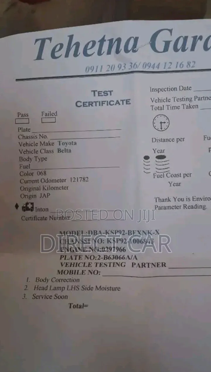 Toyota Yaris 2007 Silver