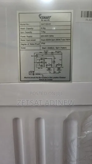 "Smart" 16kg Washing