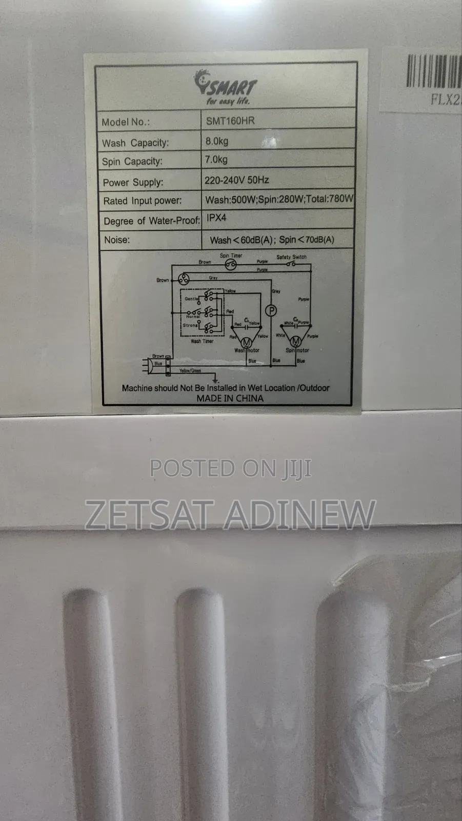 "Smart" 16kg Washing