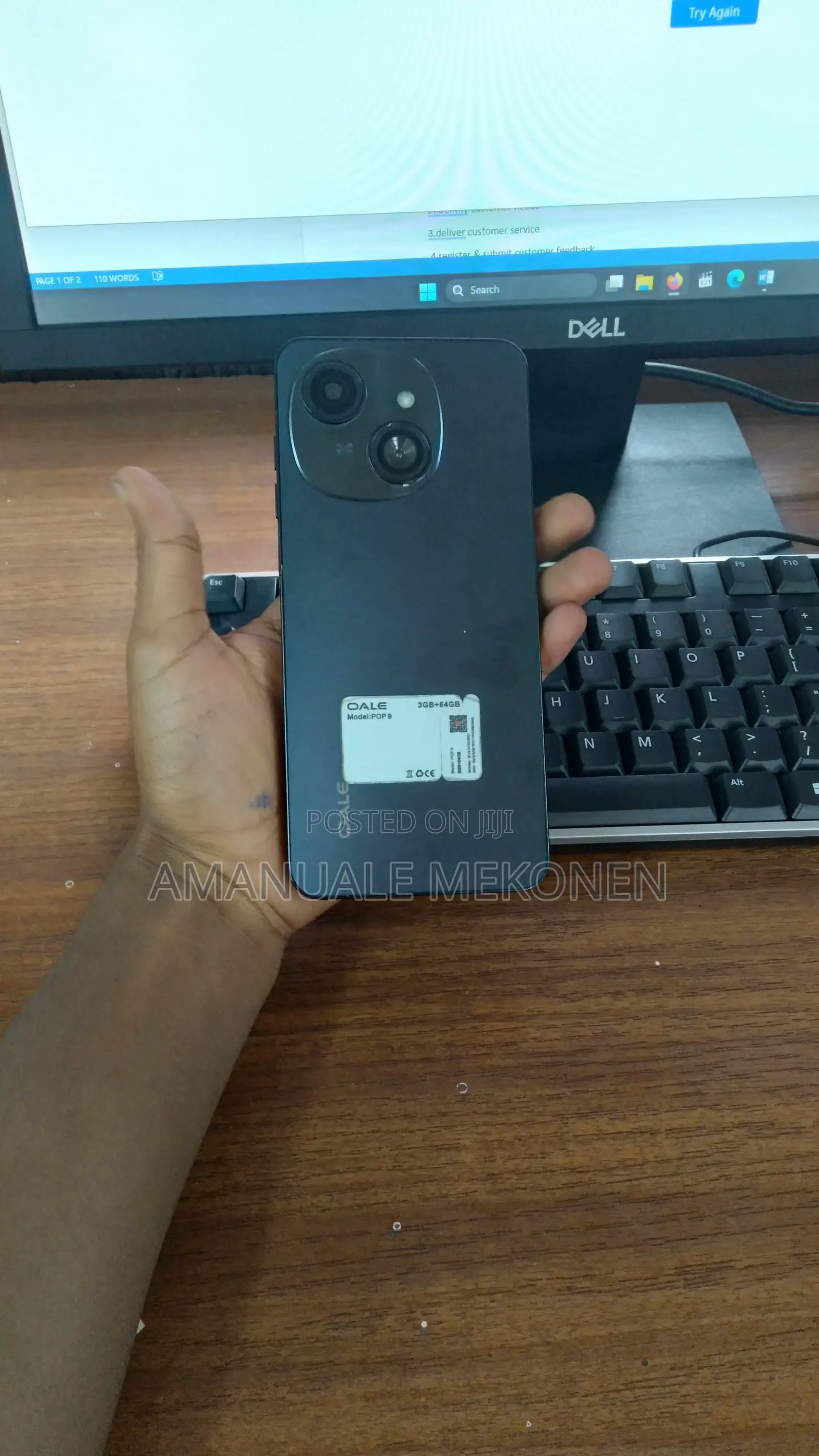 Oale Smart 9 64 GB Black