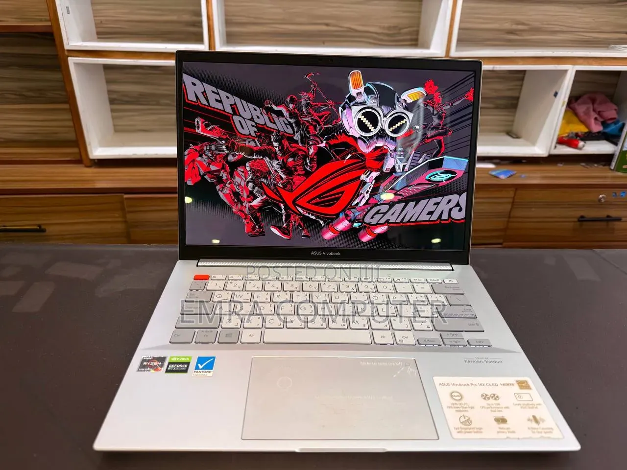New Laptop Asus 16GB AMD Ryzen 7 SSD 512GB