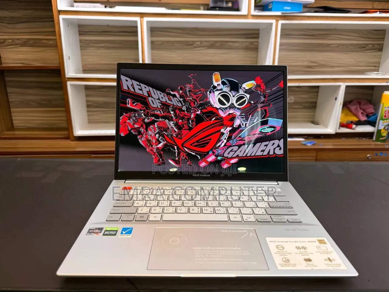 New Laptop Asus 16GB AMD Ryzen 7 SSD 512GB