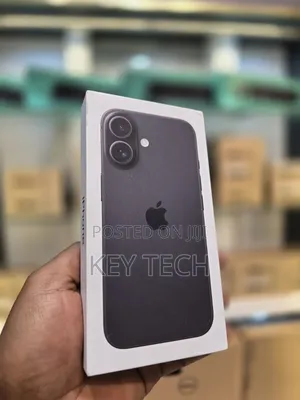 New Apple iPhone 16 128 GB Black