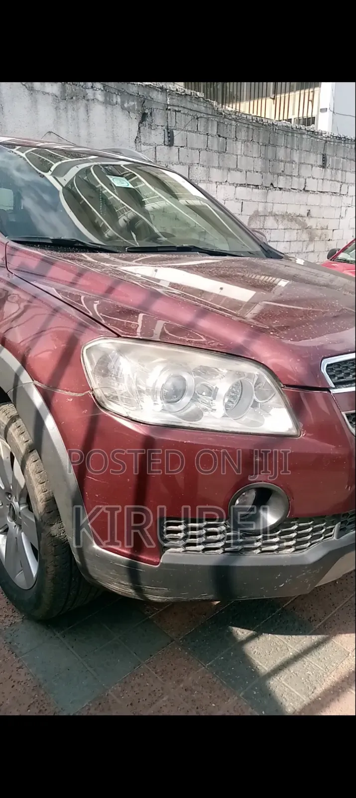 Chevrolet Captiva 2006 Red