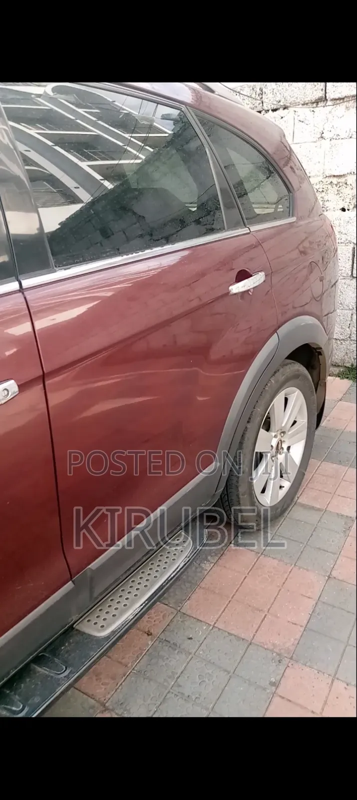 Chevrolet Captiva 2006 Red