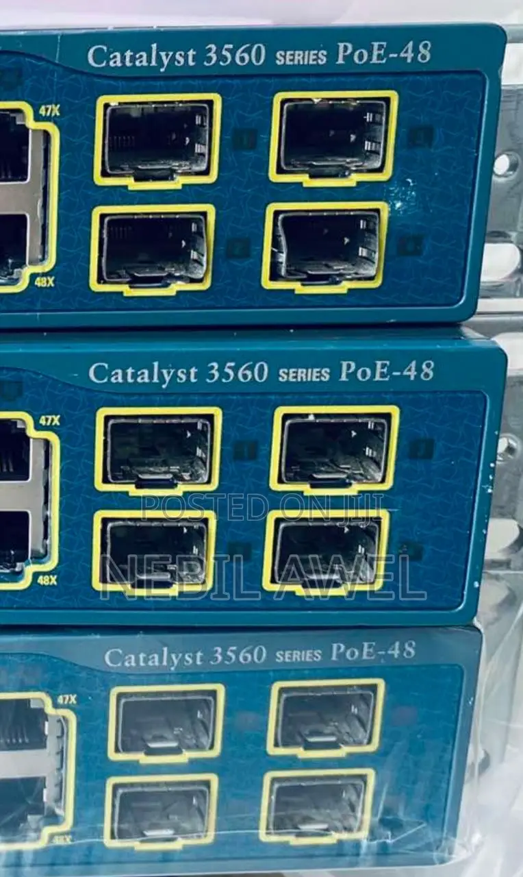 Cisco Catalyst Ws-C3560-48ps-S 48 Port Poe Gigabit Layer 3