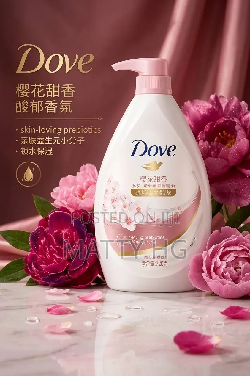 Dove and Lux Body Wash 2 In1