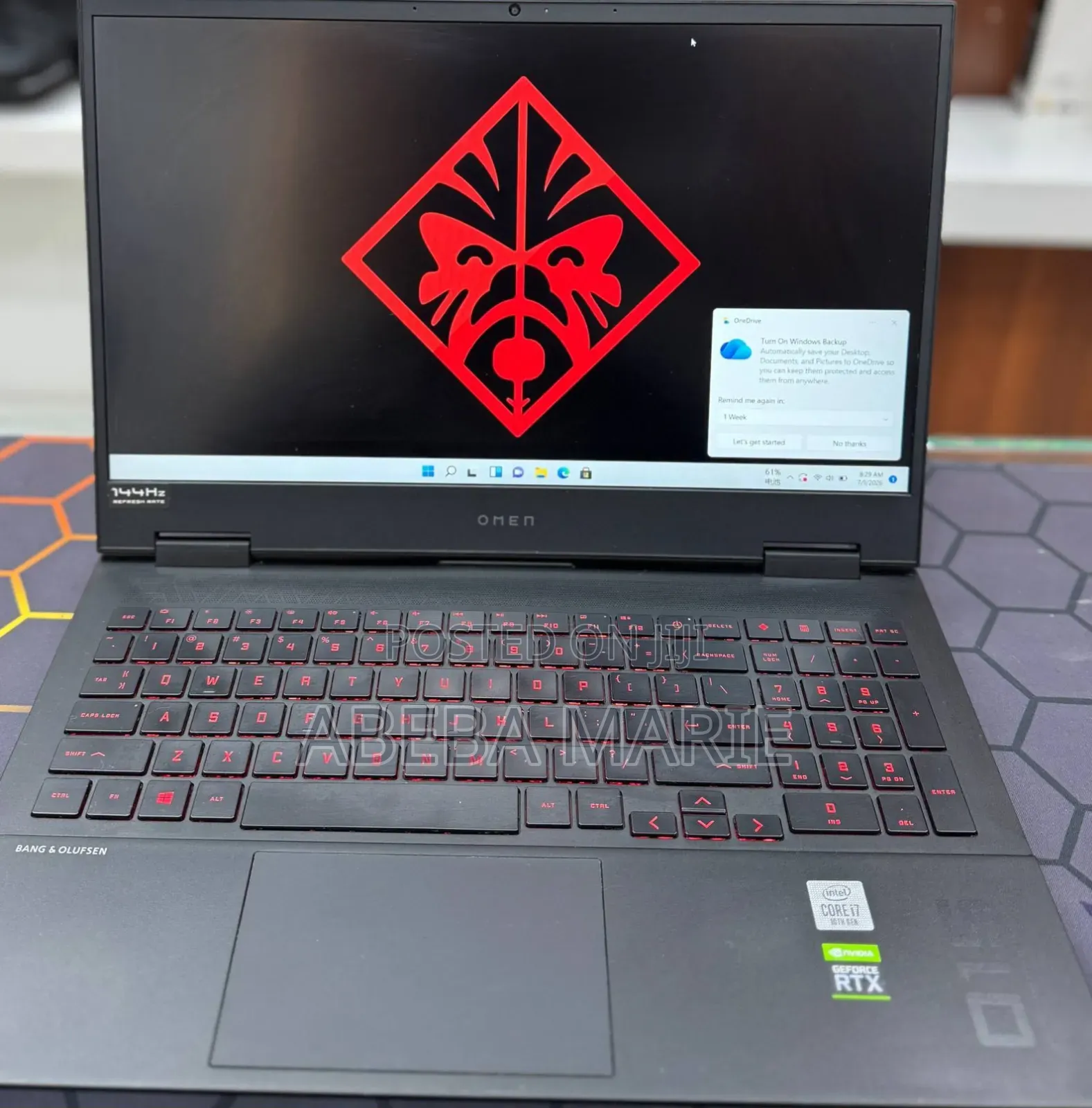 New Laptop HP Omen 15 16GB Intel Core i7 SSD 512GB