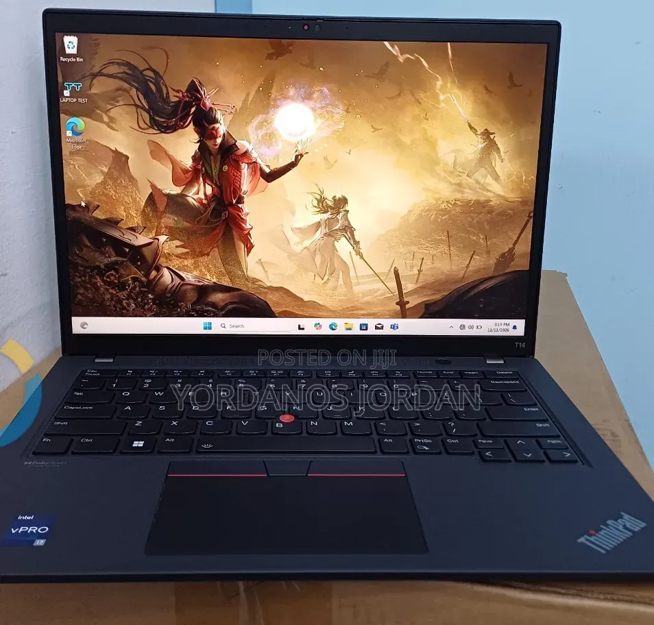 New Laptop Lenovo ThinkPad T14 16GB Intel Core i7 SSD 512GB