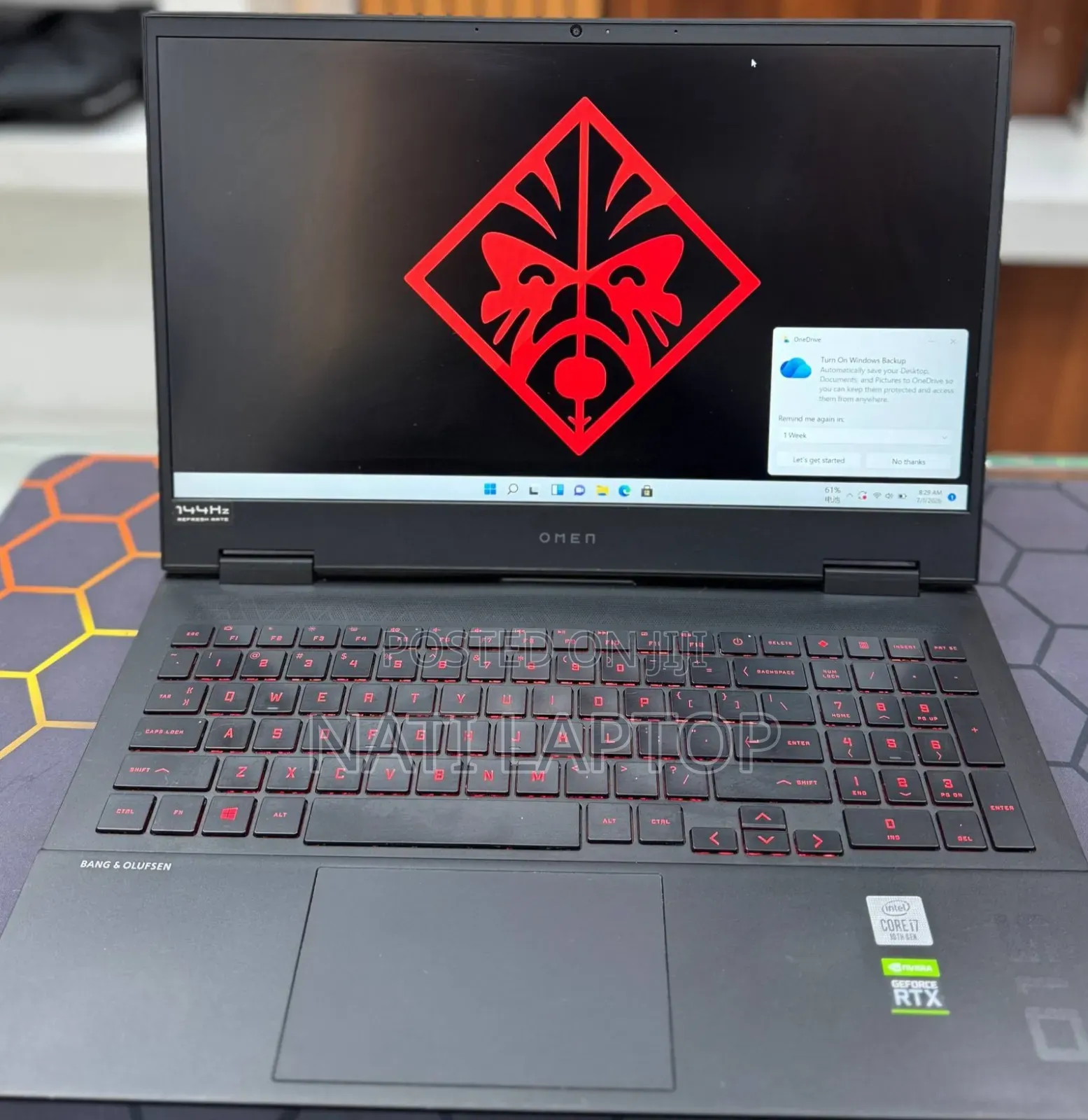 New Laptop HP Omen 15 16GB Intel Core i7 SSD 512GB