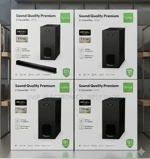 Syinix 2.1 Sound Bar System (Syn-Q170) – 170w Dolby Audio