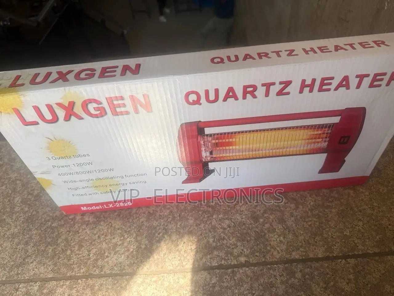 Fast Heating Portable Electric Luxgen Room Heater