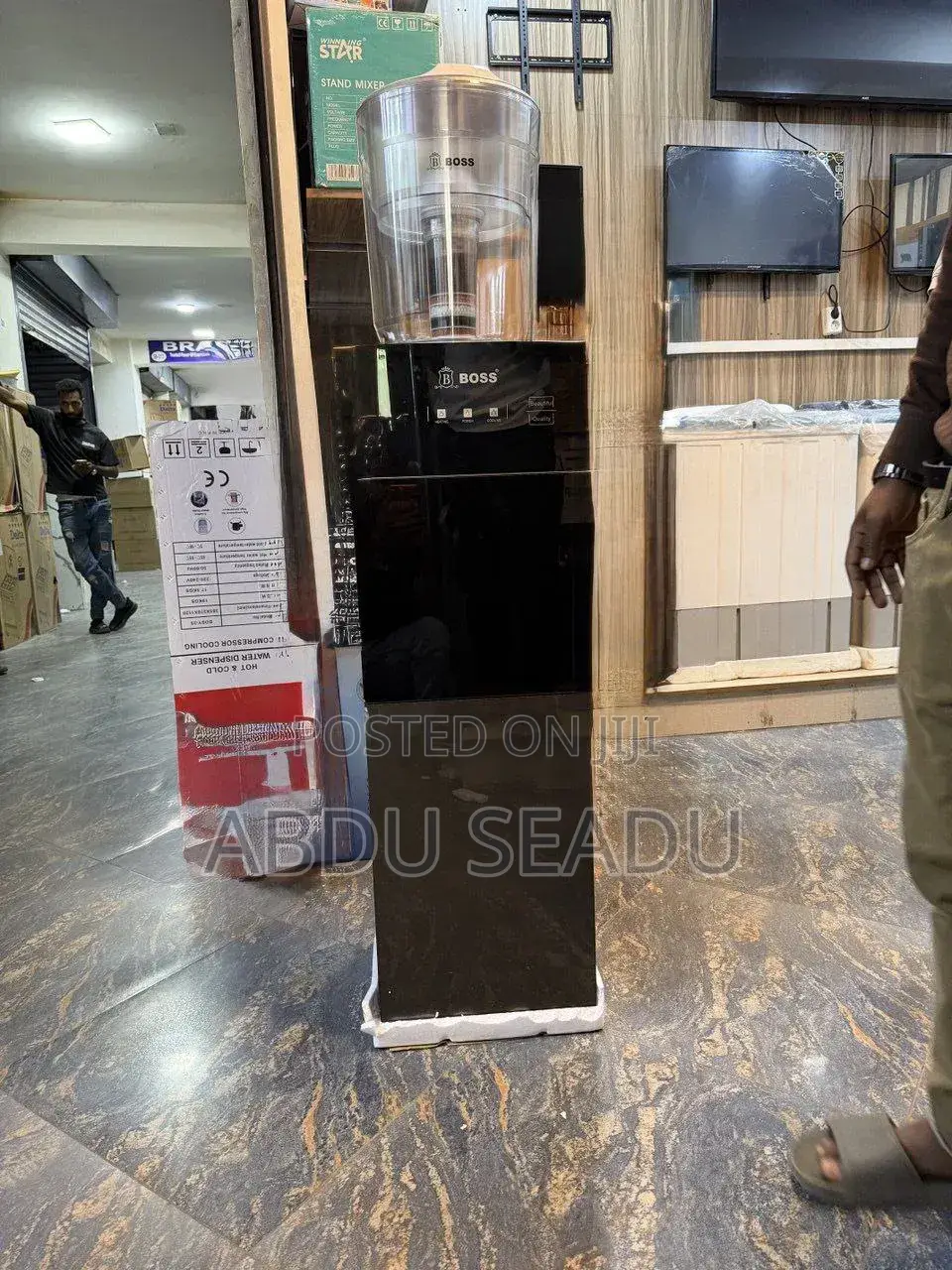 Boss ውሀ ማጣሪያ በፈለጉት ብራድ አለን Model 25 LTR