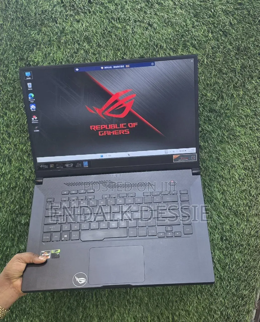 New Laptop Asus ROG Zephyrus G15 16GB AMD Ryzen 9 SSD 512GB