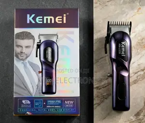 Kemei Hair Trimmer Professional Cordless Hair Clipper – Rechargeable