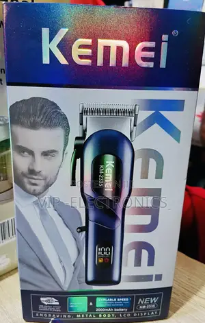 Kemei Hair Trimmer Professional Cordless Hair Clipper – Rechargeable